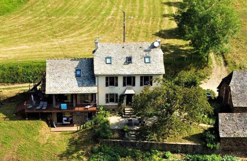 Saint-Hippolyte Villa | Estiva: La Maison Sunshine Piscine - Spa - Vue Grandiose