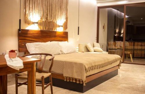 Tulum Apartment | Estudio con cocina, cenote, Spa, temazcal, zona de yoga, piscina y jacuzzi