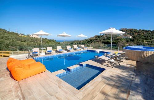 Episkopi Villa | Etesians Villa, Heated Pool & Spa Whirlpool, BBQ, By ThinkVilla