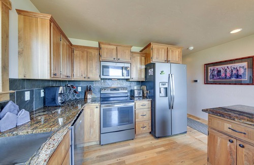 Eureka House | Eureka Vacation Rental w/Outdoor Kitchen & Views!