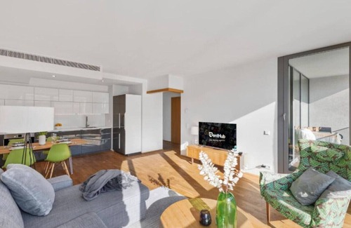Nivy Apartment | Eurovea Balcony River View