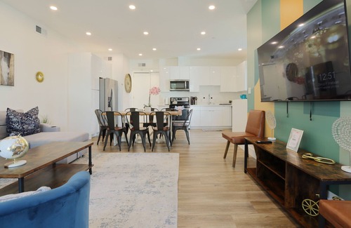 Harbor Gateway South Apartment | EV Charger Ready Grandeur Abode 4B2.5B