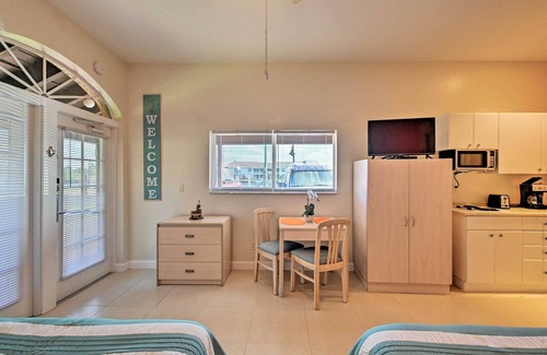 Naples Apartment | Everglades Studio: Marina View, Patio, Pool Access