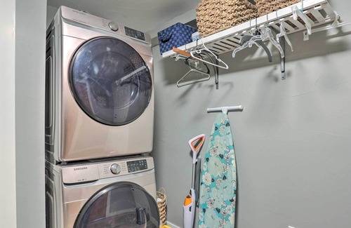 Evergreen Meadows Apartment | Evergreen Apt w/ Deck, Fire Pit & Gas Stove!