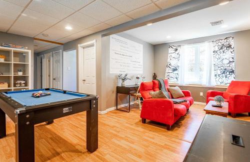 Gouldsboro House | Evergreen Escape Hot Tub Game Room Fire Pit