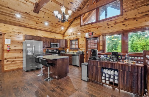 Caton Cabin | Evergreen Retreat-Sleeps 24, Hot Tub, Private heated Indoor Pool and Game Room