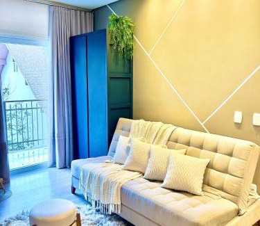 Carniel Apartment | Excelente Apto com lareira e piscina aquecida