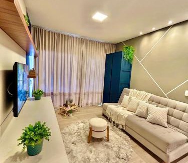 Carniel Apartment | Excelente Apto com lareira e piscina aquecida