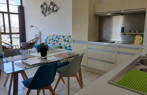 Saint-Gilles-Croix-de-Vie Apartment | Exceptional view next to the Grande Plage with WIFI