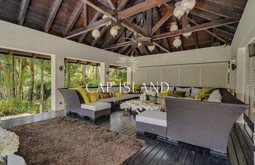 Grande Riviere Sud Est Villa | Exceptional villa on the golf course, tropical garden and sea view