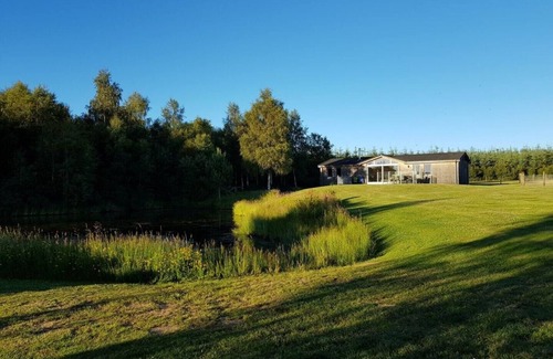Perth House | Exceptional lodge in private woodland with luxury steam room