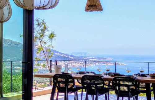 Corbara Villa | Exceptional villa with pool in Corbara near Ile-Rousse, incredible view