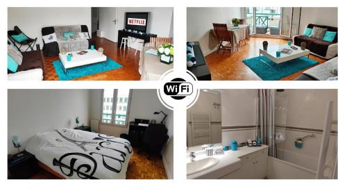 Rueil-Malmaison Apartment | EXCEPTIONNEL "A NOUS PARIS" ! Spacieux - Calme - Balcon - Wifi - Netflix - Parking