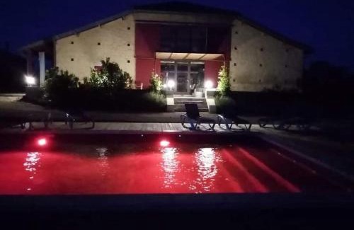 Villebramar House | exceptionnel loft style industriel tout équipé 15 personnes avec piscine et jacuzzi