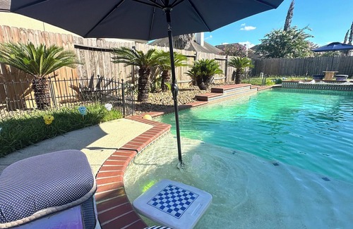 Humble House | Exciting Family-Friendly Home With Pool Near IAH & Downtown Houston!