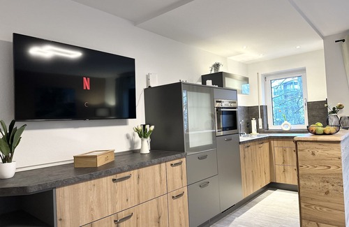 Uhldingen-Muehlhofen Apartment | Exclusive 2-room apartment Pfahlbauten 1 with 2 balconies and 2 TVs