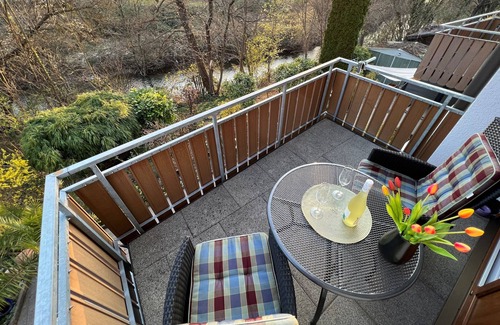 Uhldingen-Muehlhofen Apartment | Exclusive 2-room apartment Pfahlbauten 1 with 2 balconies and 2 TVs
