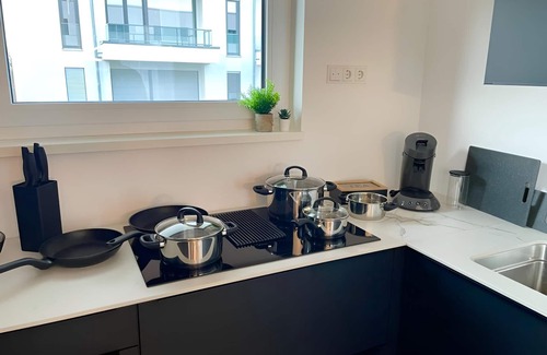 Hochheim am Main Apartment | Exclusive 3-room luxury maisonette apartment, near FFM airport/Wiesbaden/Mainz