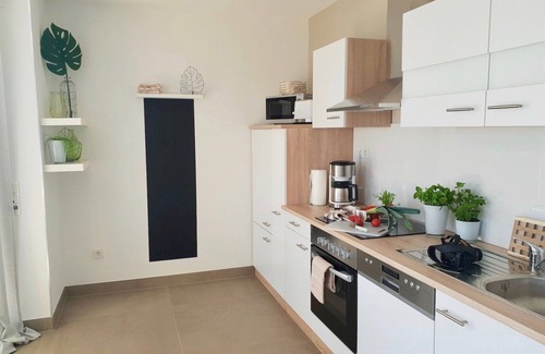 Schwemlingen Apartment | Exclusive 5-star apartment with fantastic panoramic views over the Saar valley .