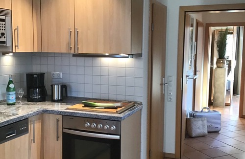 Duhnen Apartment | Exclusive beachfront apartment - 4 people - balcony overlooking the lake - parking