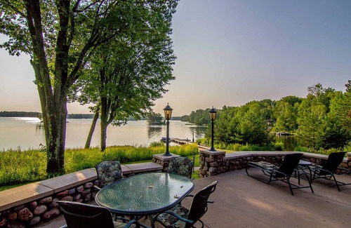 Hayward Cabin | Exclusive Home On Chippewa Flowage- 3.6 acres with sand beach and two Private docks