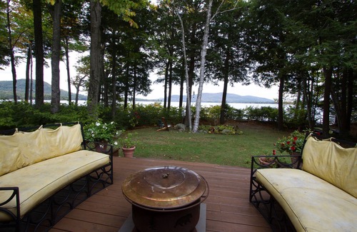 Holderness House | Exclusive Lake Front Home On Scenic Squam Lake with AC and Two Docks