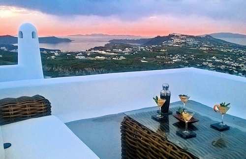 Pyrgos Villa | Exclusive Offer, Luxury 5 beds, Magnificent Sunset, Hot-tub Spa for 8 persons