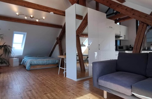 Klettgau Apartment | Exclusive penthouse apartment - Directly on the border to Switzerland/30 min. Zurich