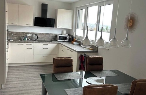 Ockershausen Apartment | Exclusive penthouse apartment with a view over Marburg