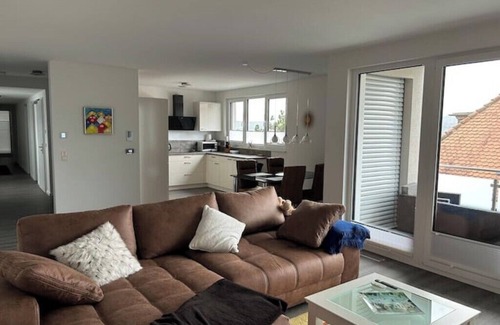 Ockershausen Apartment | Exclusive penthouse apartment with a view over Marburg