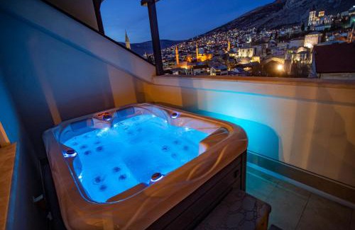 Mostar Old Town Apartment | Exclusive Penthouse Old town with sauna and jacuzzi