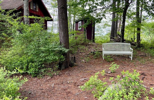 South Casco Cabin | Exclusive private island cabin sleeps 6