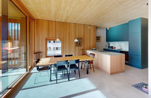 Pontresina Apartment | Exclusive Roseg Apartment with Panoramic View in Pontresina