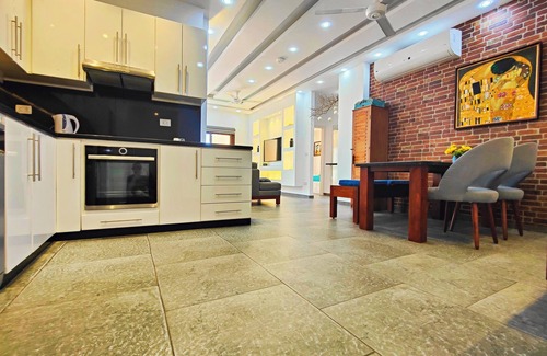 Dahar Apartment | Exclusive sea view suite (94m2, panoramic view, private beach, pools)