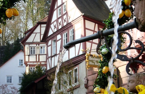 Miltenberg Apartment | Exclusive vacation apartment in a half-timbered house in the old city center