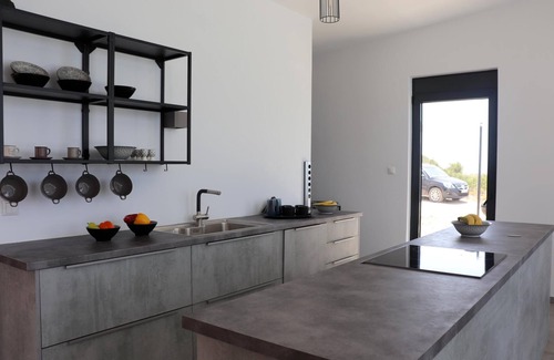 Evgiros House | Exclusive villa with pool, built in 2021, stunning sea view, Ionian island of Le