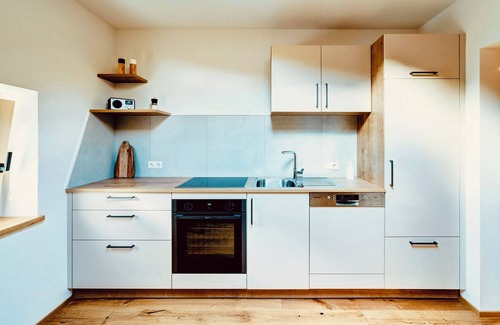 Barbiano Apartment | Exclusives Hof.apartment im Herzen Südtirols. Zwanglos. Stilvoll. Naturnah
