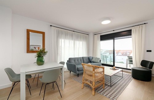 Portonovo Apartment | EXCLUSIVO APARTAMENTO con PISCINA, AMPLIA TERRAZA y GARAJE en PORTONOVO
