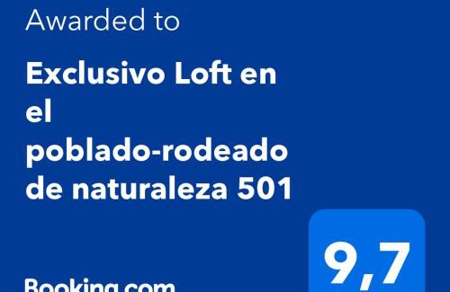 Las Lomas I Apartment | Exclusivo Loft en el poblado-rodeado de naturaleza 501