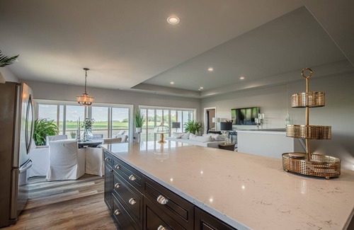 Waunakee Villa | Executive Modern Farmhouse 6 Bdrm 4 Bath In Rural WI Setting close to Madison!