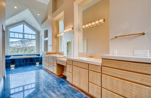 Evergreen West Central House | Executive Mountain Home ~ 6 mos min ~ Gated, Great Location, Views!