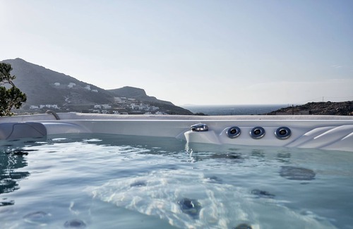 Agios Prokopios Villa | Executive Villa 2 Bedroom Sea View Private Pool & Outdoor Jacuzzi