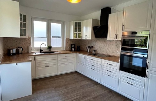 Bestensee Apartment | Exklusive Ferienwohnung bei Berlin, bis 5 Gäste, Große Terrasse, Garten
