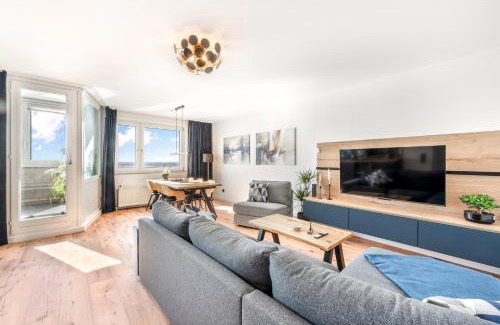 Mitte-Sud Apartment | Exklusives Apartment Sunrise mit Whirlpool, Pool und Sauna