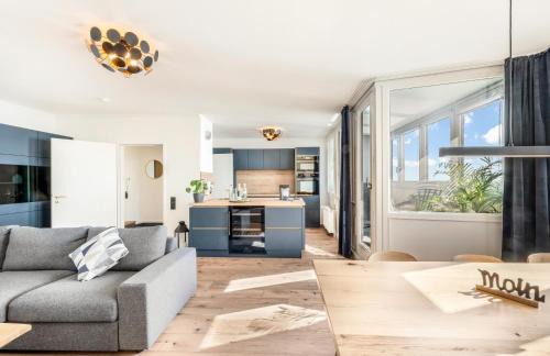 Mitte-Sud Apartment | Exklusives Apartment Sunrise mit Whirlpool, Pool und Sauna