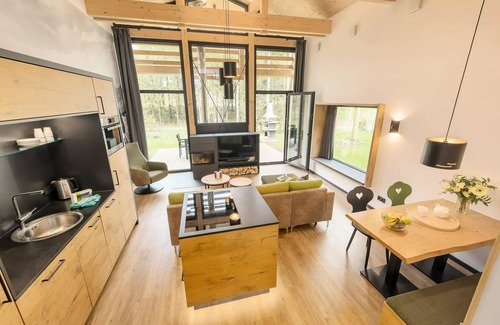 Leutkirch im Allgau House | Exklusives Ferienhaus für 4 Personen