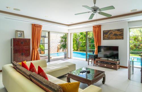 Cherngtalay Villa | Exotic 3BR Villa Solandra with Tropical Pool and Private Rooftop Terrace in Bangtao