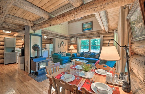 Bonners Ferry Cabin | Expansive Moyie Riverfront Cabin - Pets Welcome!