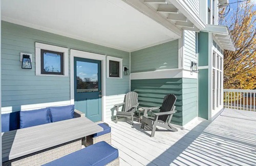Five Points House | Expansive New Home with Walkable Convenience and Modern Elegance