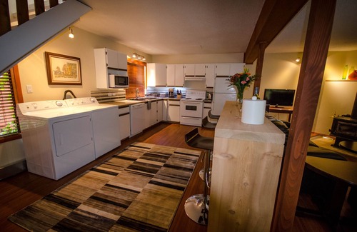 Langford Apartment | Experience beautiful Goldstream Park from within.
